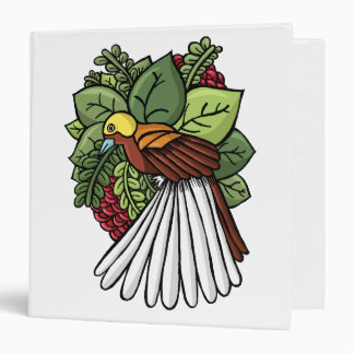 Cendrawasih The Bird of Paradise Illustration Ring Binder Cendrawasih The Bird of Paradise Illustration Printed on Merchandise Illustration by Haidi Shabrina