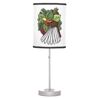 Cendrawasih The Bird of Paradise Illustration Table Lamp Cendrawasih The Bird of Paradise Illustration Printed on Merchandise Illustration by Haidi Shabrina