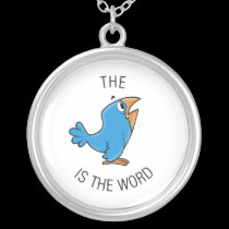 The bird is the word necklaces