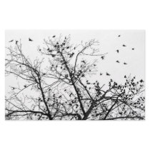 the birds (Hitchcock style) Customized Stationery
