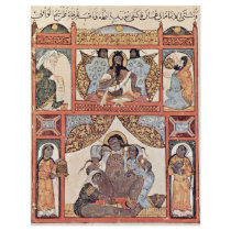 The Birth (39. Maqamat) By Al-Wâsitâ Yahyâ Ibn Flyer Design