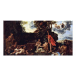 The Birth Of Baccus By Poussin Nicolas Photo Greeting Card