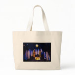 The Birth of Jesus Christ Bethlehem Nativity Scene Tote Bags