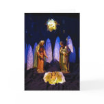 The Birth of Jesus Christ Bethlehem Nativity Scene cards
