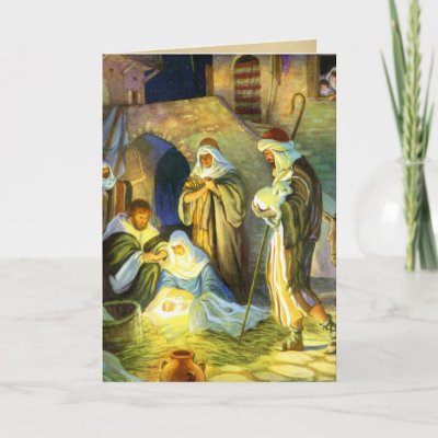 images of jesus birth pictures. The birth of Jesus Christmas Card by forbes1954