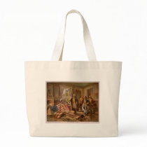 The Birth of Old Glory by Percy Moran Canvas Bag