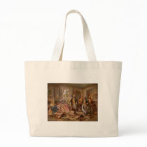 The Birth of Old Glory by Percy Moran c1917 Bag