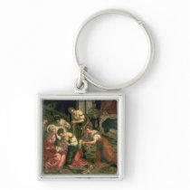 The Birth of St. John the Baptist, 1550-59 Keychain
