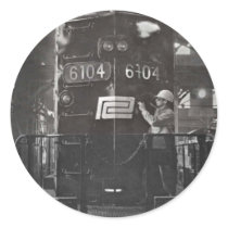 The Birth of The Penn Central Railroad stickers