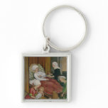 The Birth of the Virgin, c.1500 Keychains