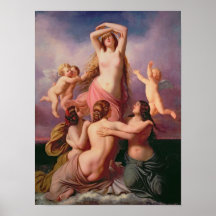 The Birth of Venus, 1846 Print