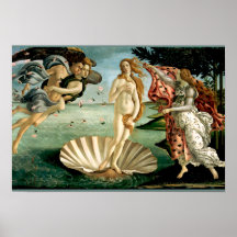 The Birth of Venus by Botticelli Print