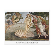 The Birth Of Venus. By Sandro Botticelli Postcards