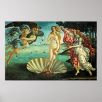 The Birth of Venus by Sandro Botticelli Posters
