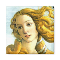 The Birth of Venus -detail Refrigerator Magnet