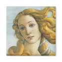 The Birth of Venus (detail) magnets by masterpiecesofart The Birth of Venus (detail) magnets