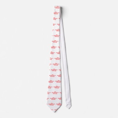 The Birthday Bitches Enourage (Red) Custom Tie by CelebrationZazzle