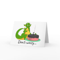 The Birthday Dragon card
