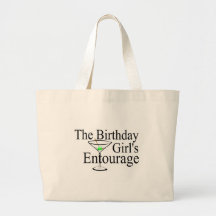 The Birthday Girls Entourage Tote Bags
