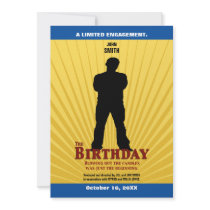 The Birthday Movie Invitation (Boy)