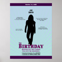 The Birthday Movie Poster (Girl)