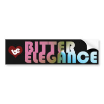 The Bitter Bump bumper stickers
