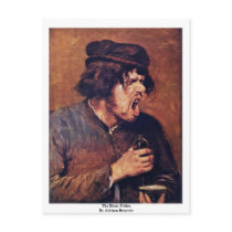 The Bitter Potion By Adriaen Brouwer Postcard