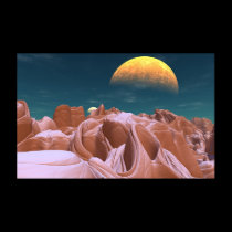 The Bizarre Canyons of Azira posters by Graham_Conrad The Bizarre Canyons of Azira posters
