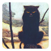 The Black Cat Stickers