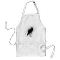 The black crow apron