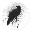 The black crow stickers