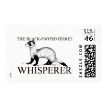 The Black-Footed Ferret Whisperer Postage