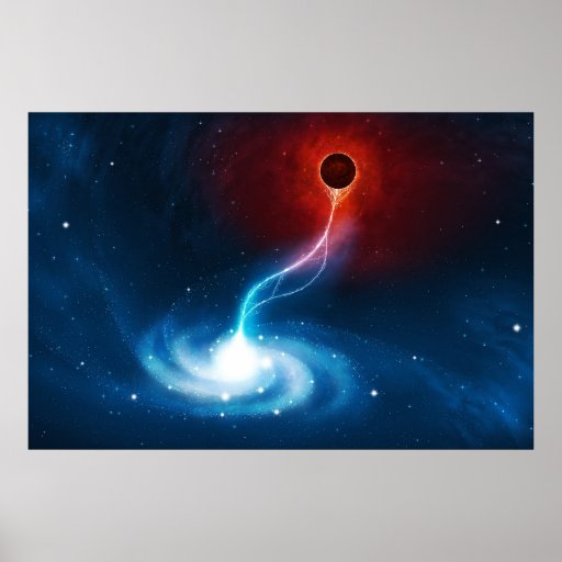The Black Hole Poster Zazzle