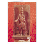 The Black Madonna, Catalan School, 11th century Greeting Cards