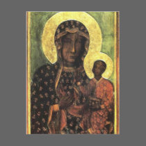 The Black Madonna of Częstochowa postcards