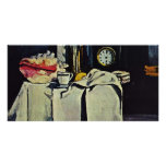 The Black Marble Clock By Paul Cézanne photo cards