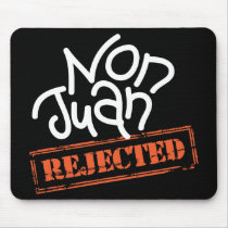 The Black Non Juan Mouse Pad mousepads by nonjuan The Black Non Juan Mouse Pad mousepads