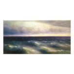 The Black Sea by Ivan Aivazovsky 1881 Customized Photo Card