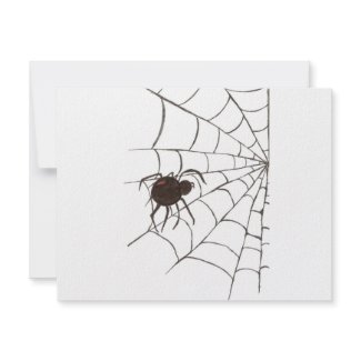 The Black Widow invitation