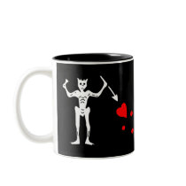 The Blackbeard Authentic Flag Mugs