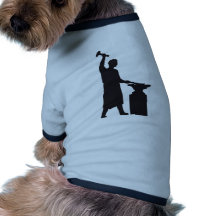 The blacksmith pet tshirt