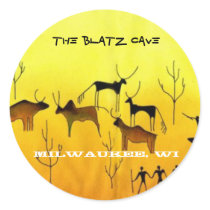 The Blatz Cave, Milwaukee, WI stickers