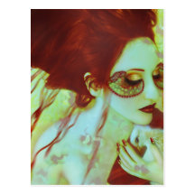 The Bleeding Dream - Self Portrait Postcards