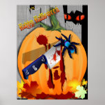 The Bleeding Pumpkin Poster
