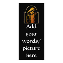 The Blessed Virgin Mary holding Baby Jesus Full Color Rack Card