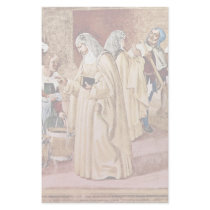 The Blessing Of St. Clare By Lotto Lorenzo (Best Q Stationery