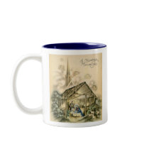 The Blessings of Christmas Nativity Scene Coffee Mug