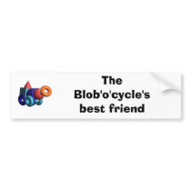 The Blob'o'cycle's best friend Bumper Stickers