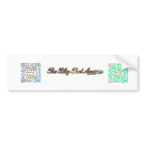 The Blog That Am! Bumper Sticker