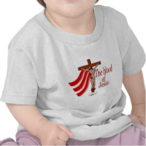 The blood of Jesus1 John 17 Tee Shirts